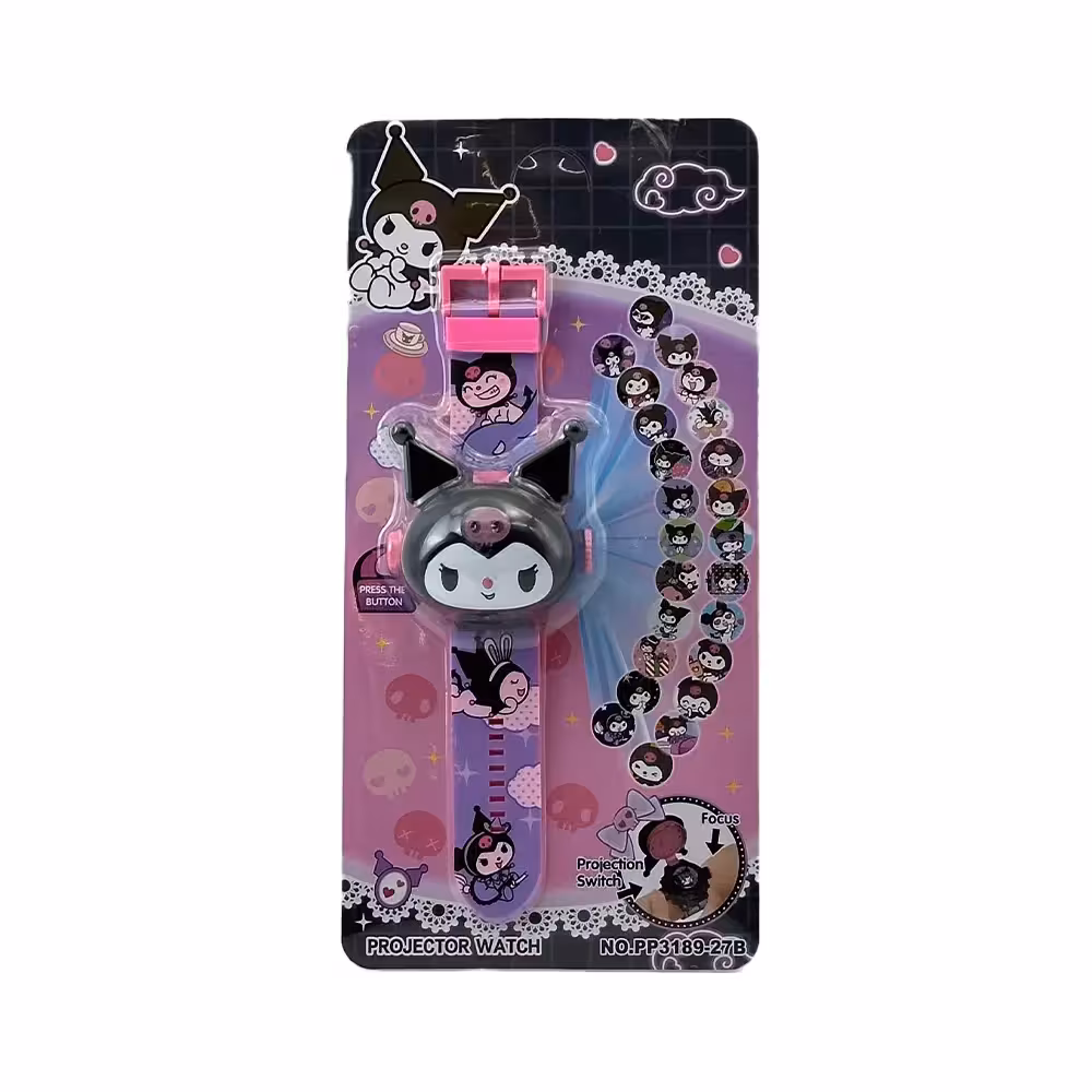 اسباب بازی ساعت مچی طرح کرومی مشکی کد NO.PP3189-27