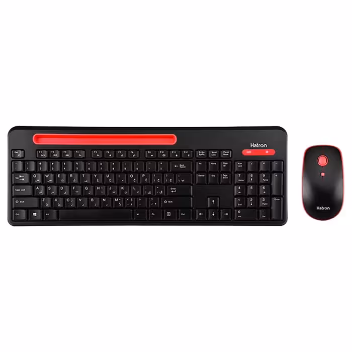 کیبورد و ماوس بی‌سیم هترون مدل HKCW135