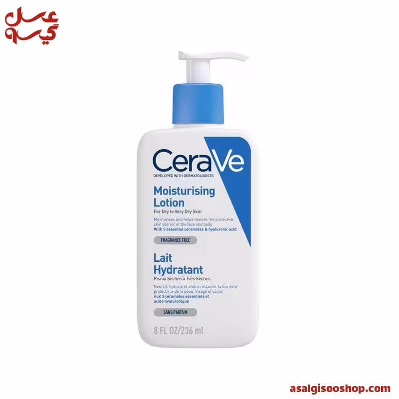 لوسیون کرم مرطوب کننده صورت و بدن سراوی Cerave حجم 473 میل | کد 2297