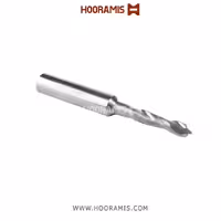مته اختصاصی دو کاناله 8*65*30*20*5  از جنس Solid Carbide جهت فرزکاری در پروفیلهای  uPVC در ماشین  Murat