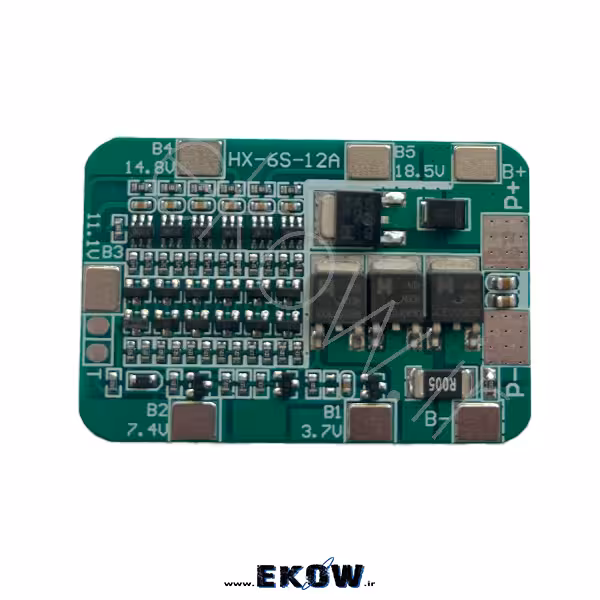 ماژول شارژر لیتیوم 6سلولی 12امپر (6cell 12A)