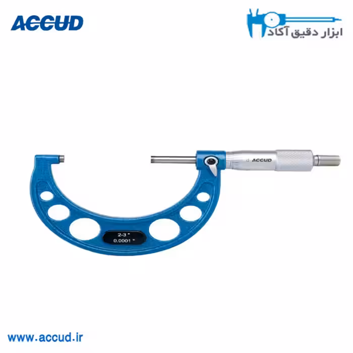میکرومتر خارج سنج اینچی Accud 5-6 in (اکیود) مدل 324-006-01