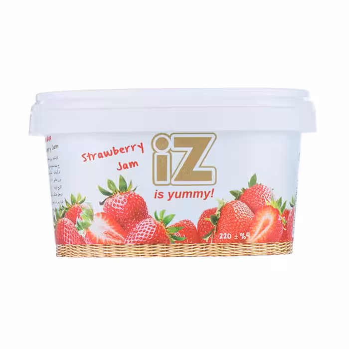 مربا توت فرنگی ایز 220 گرمی
