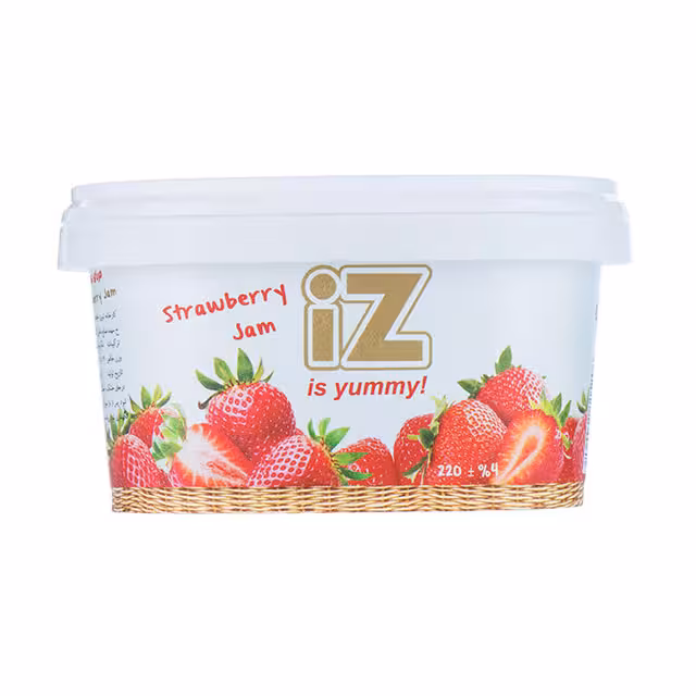 مربا توت فرنگی ایز 220 گرمی