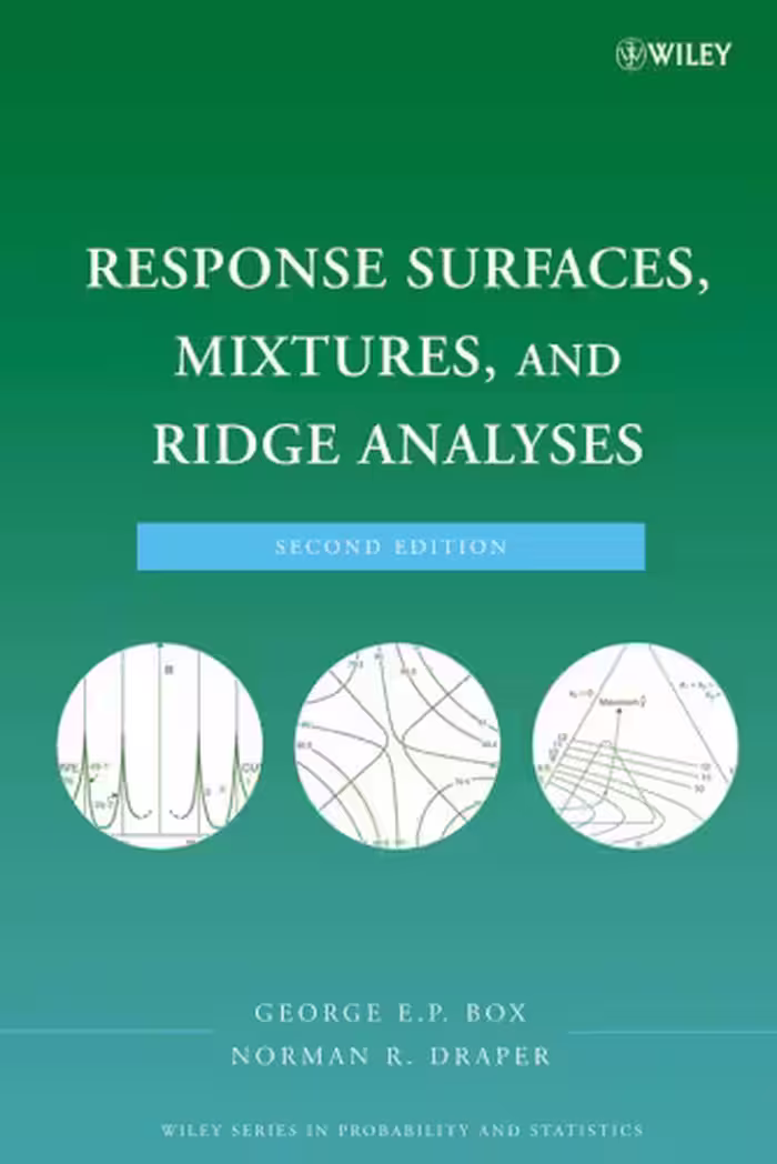 خرید و دانلود نسخه کامل کتاب Response Surfaces, Mixtures, and Ridge Analyses
