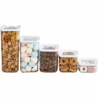 بانکه حبوبات یخچال و کابینت 5 تایی VIP-AHMET