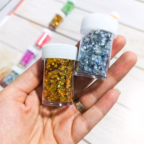 پولک طرح ستاره تو پر