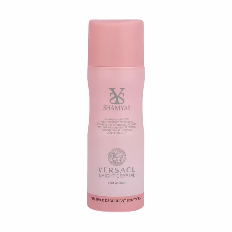 اسپری خوش بو کننده بدن زنانه شمیاس مدل Versace