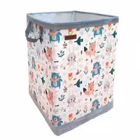 جعبه اسباب بازی کودک با پارچه مخمل مدل 031