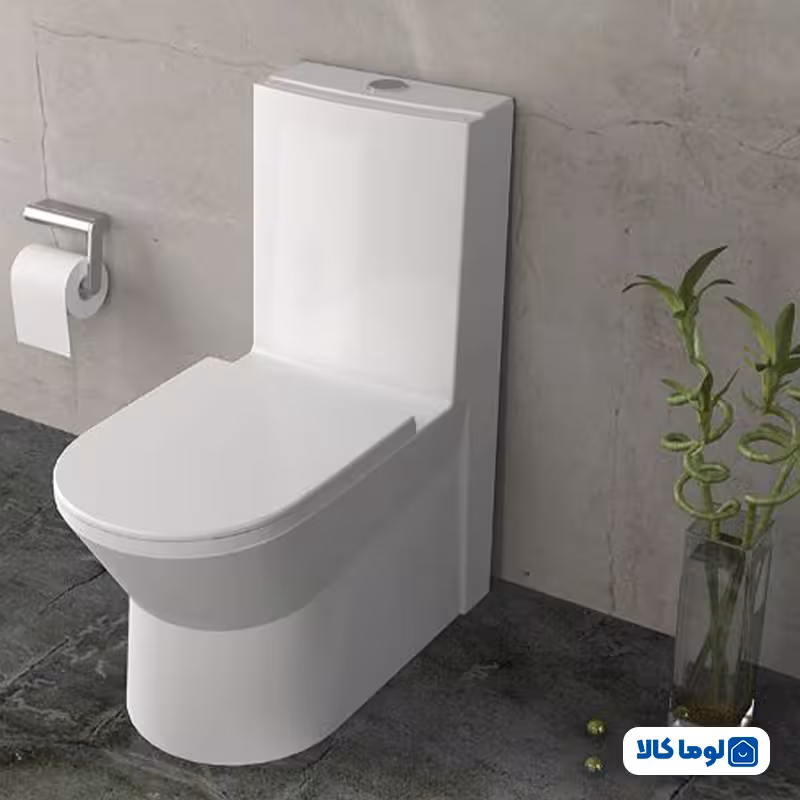 توالت فرنگی گلسار مدل رومنس 80 واش داون توربو