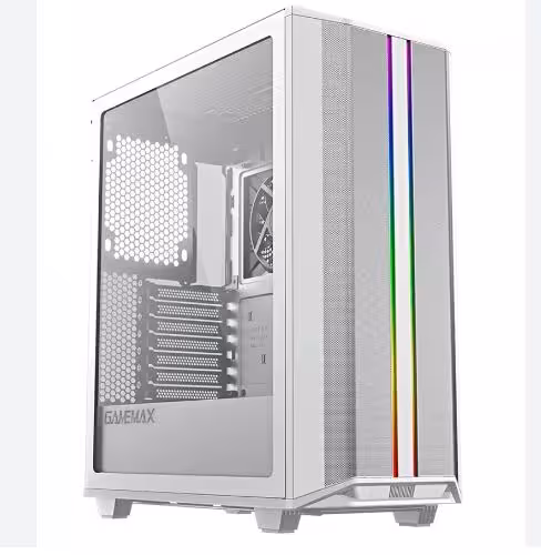 کیس گیمینگ گیم مکس مدل CASE GAMEMAX PRECISION WHITE