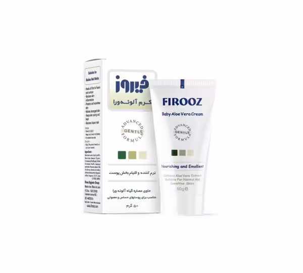 کرم آلوئه ورا فیروز 50 گرم Firooz Aloe Vera Cream 50 g