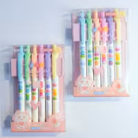 هایلایتر ماژیک علامت زن فانتزی ماکارون فشاری وارداتی 