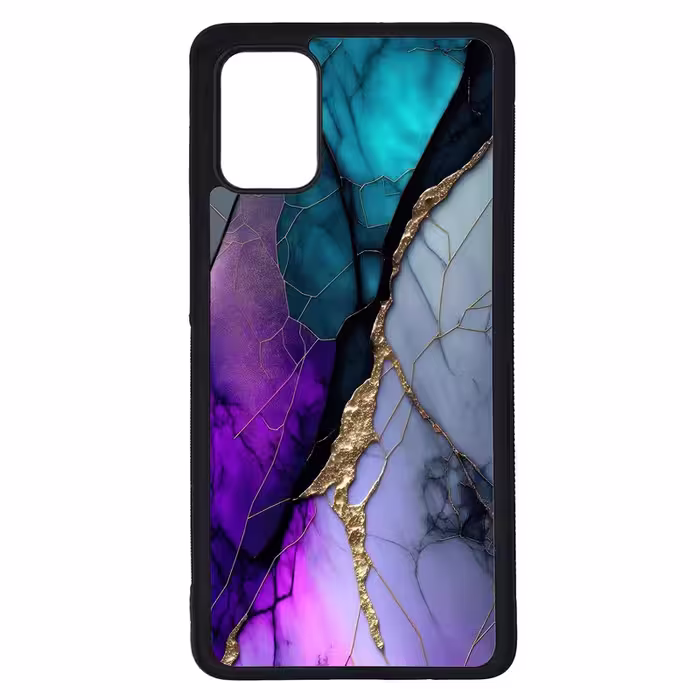 کاور طرح ماربل کد G-082 مناسب برای گوشی موبایل سامسونگ Galaxy A71 | دیجی قاب دونی