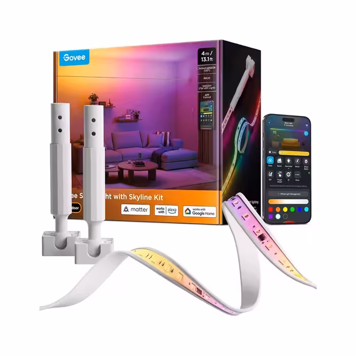 ریسه هوشمند با کیت Skyline گووی مدل H61B8 طول 4 متر