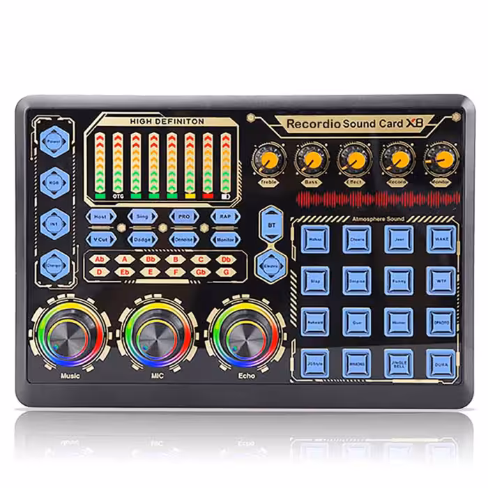 کارت صدا X8 مخصوص لایو با طراحی جذاب و امکانات بسیار