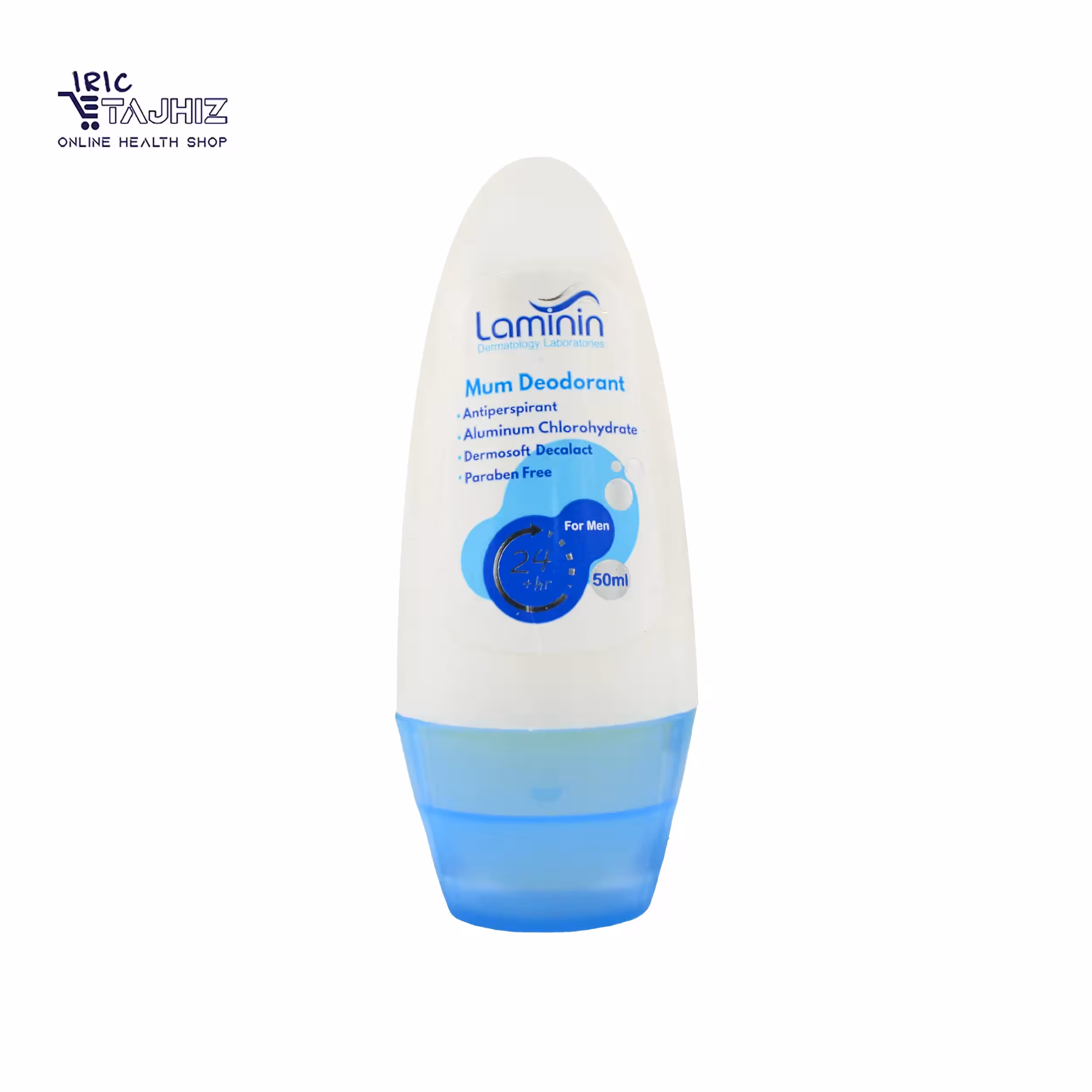 مام رول ضد تعریق دئودورانت مردانه لامینین 50 میلی لیتر