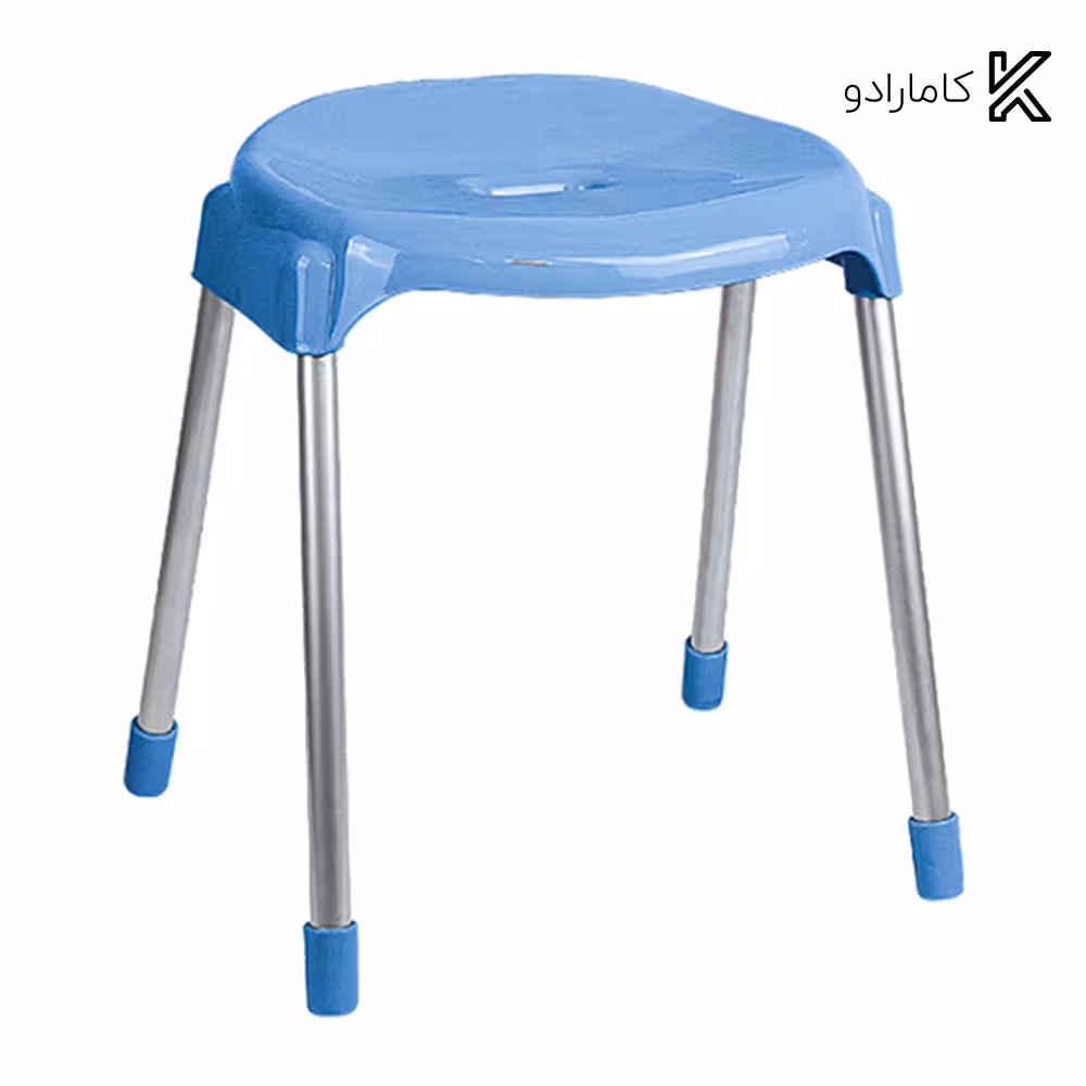 چهارپایه پایه فلزی متوسط ناصر پلاستیک کد 863 ( بسته 3 عددی )