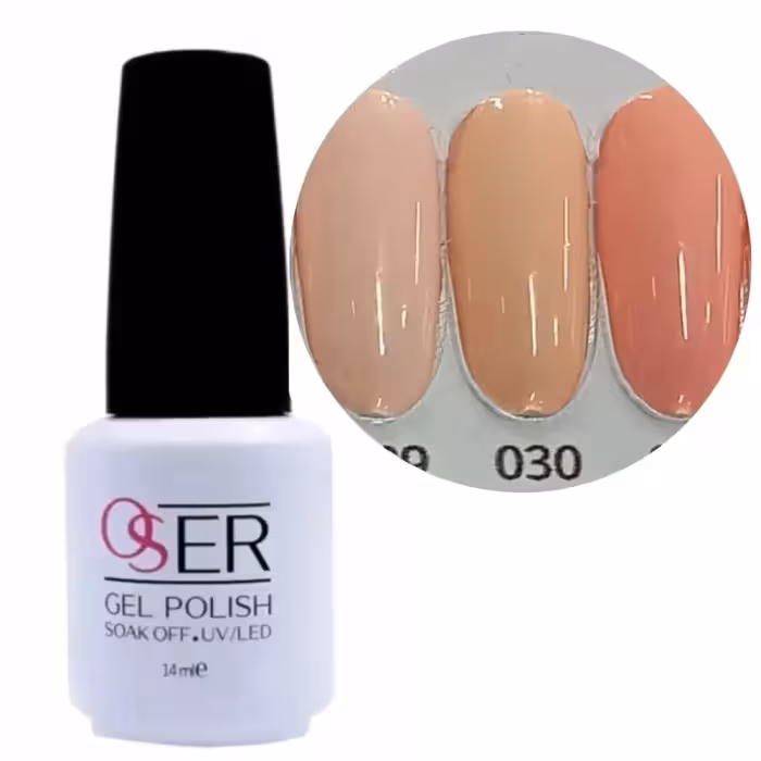 لاک ژل ناخن اوسر شماره 030 OSER GEL PULISH