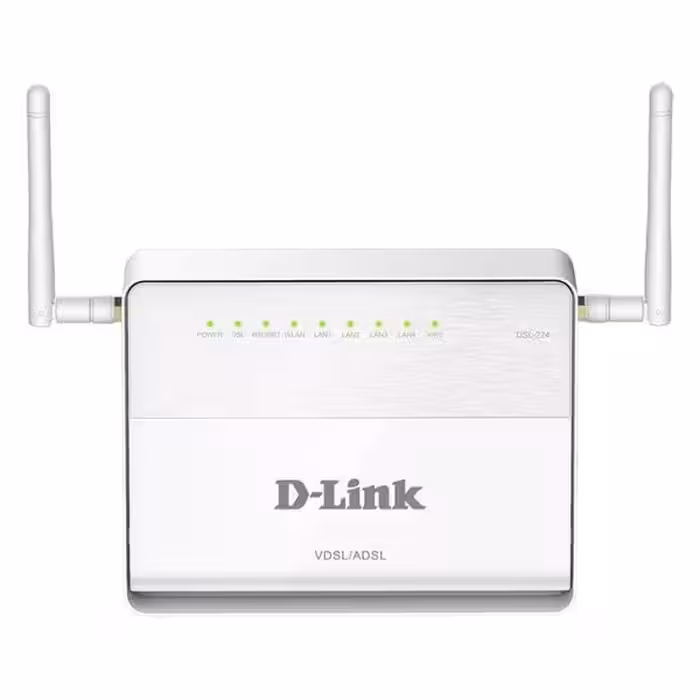 مودم دی لینک مدل DSL-224 VDSL2 and ADSL2 Plus N300 Wireless Router