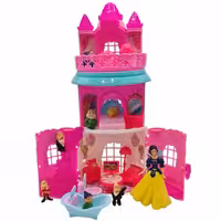 کلبه پرنسس چراغدار (3 مدل) 2272 کد 2340 خارجی 00