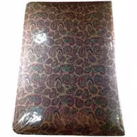 کلاسور پارچه ای 100 برگ طرح پارچه سنتی