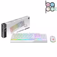 کیبورد و موس گیمینگ GK30 COMBO WHITE