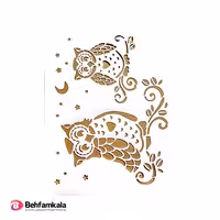 شابلون استنسیل کد s0218 ابعاد 40*30