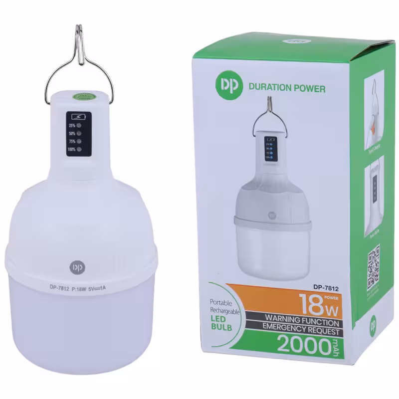 لامپ شارژی 18 وات DP.LED Light DP-7812