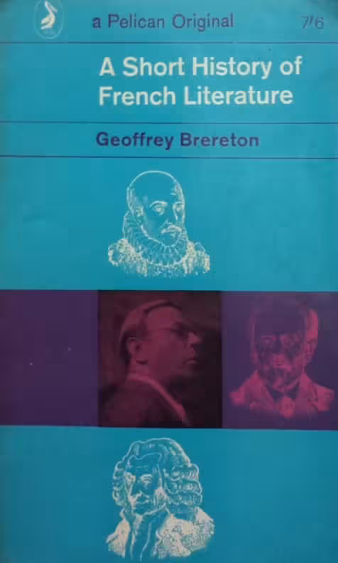 A Short History of French Literature | Geoffrey Brereton