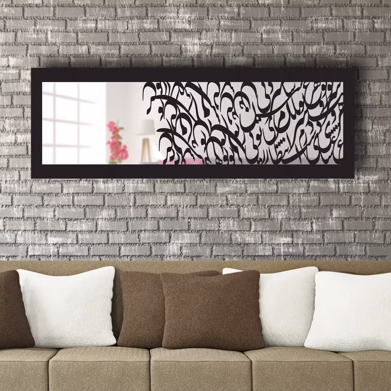 تابلو آینه سالی وان مدل هزار امید 