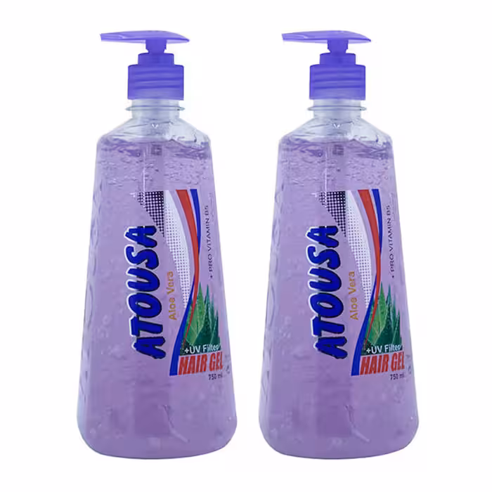 ژل مو آتوسا مدل 1500 حجم 750 میلی لیتر مجموعه 2 عددی