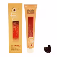 رنگ مو نیترو سری Keratine شماره 5.65 حجم 100 میلی لیتر رنگ قهوه ای تنباکویی روشن