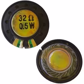 بلندگو تخت پلاستیکی 32 اهم 05 وات قطر (26 سانتیمتر)