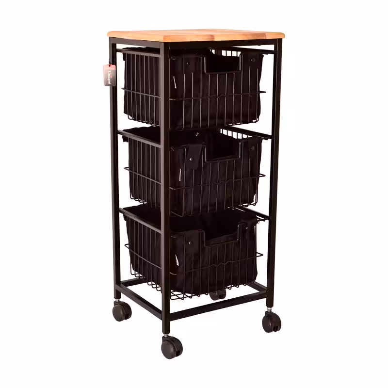 جای سیب زمینی و پیاز یونیک UN-2901 سه طبقه پارچه باکس