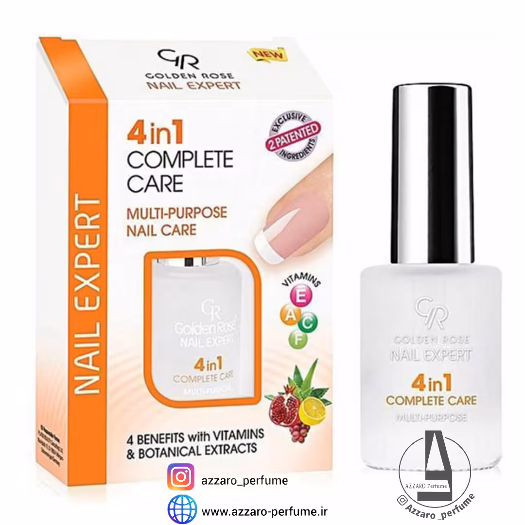 لاک محافظ و تقویت کننده ناخن گلدن رز مدل 4in1