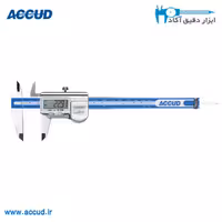 کولیس دیجیتال (ضدآب) 30 سانتی متر صفحه فلزی (Accud) (اکیود اتریش) مدل 112-012-12