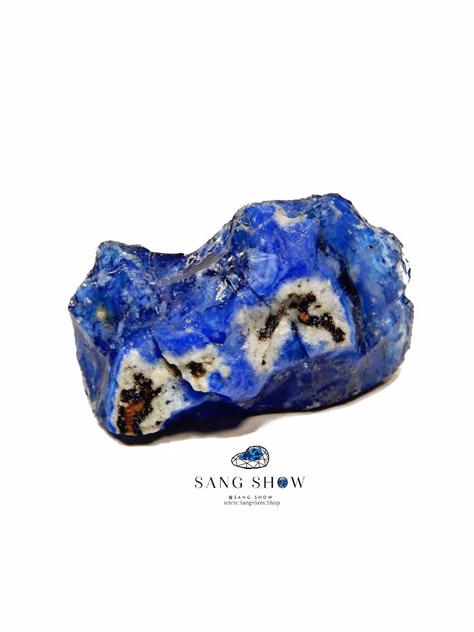 سنگ ابسیدین آبی انحصاری نمونه استثنایی و اصل و معدنی S1342