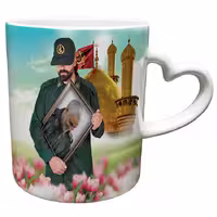 خرید ماگ-لیوان  دسته ساده  پاسدار کد 4