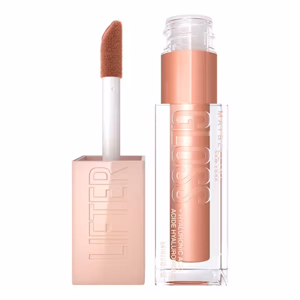لیپ گلاس میبلین مدل Lifter Gloss رنگ Stone شماره 008