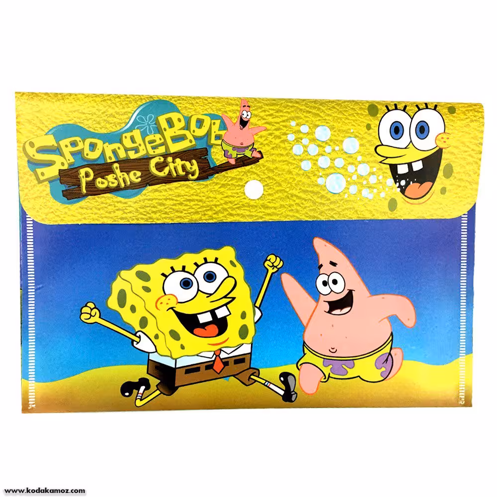 پوشه دکمه دار فانتزی سایز A4