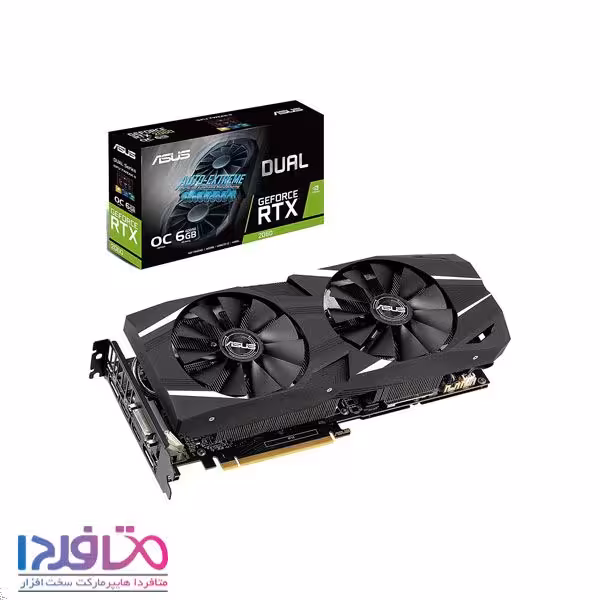کارت گرافیک ایسوس مدل RTX2060 DUAL OC 6GB