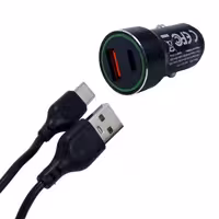 شارژر فندکی با کابل آمادو AMADO AM04