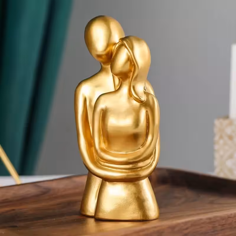 مجسمه عشاق هدیه روزعشق سالگردازدوج و ازدواج عاشقانه روز عشق