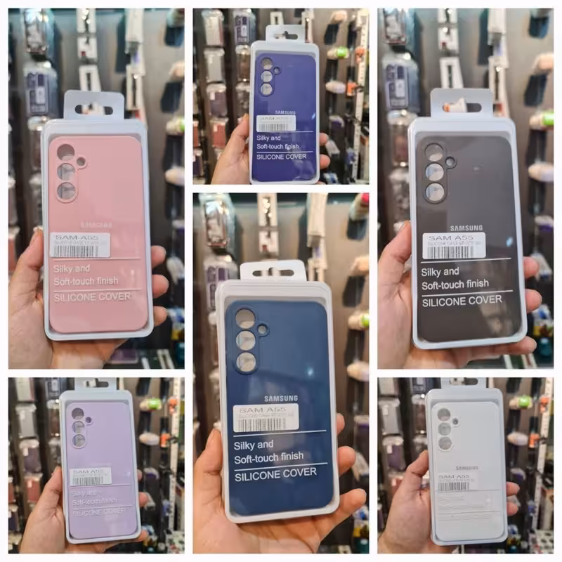 قاب محافظ سیلیکونی گوشی سامسونگ Samsung Galaxy A55