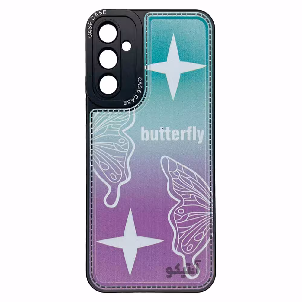 قاب فانتزی طرح دار بالشتی طرح Butterfly مناسب برای Samsung A54-کد1169