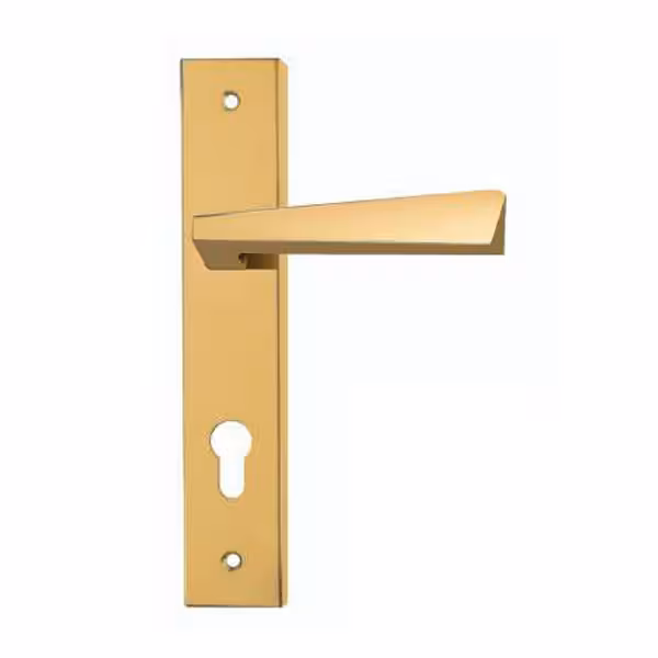 دستگیره پلاک کد 32000 طلایی - یراقینو فروش یراق آلات کابینت و درب