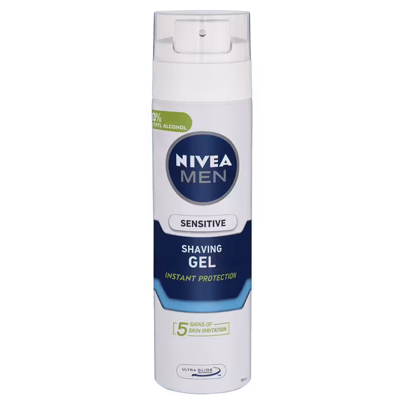 ژل اصلاح نیوآ پوست حساس200 میل مدل Sesitive Istant Protecyion