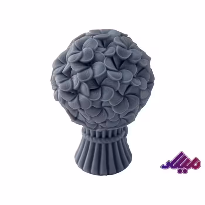 قالب سیلیکونی دسته گل ادریسی ژورنالی ارتفاع 8 سانت