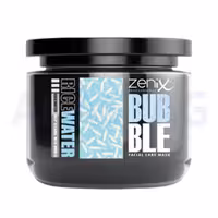 فشیال ماسک حبابی BUBBLE زنیکس Zenix مدل RICE WATER حجم 300 میلی